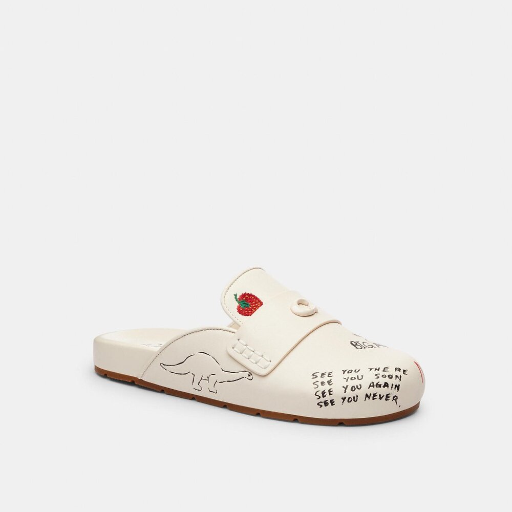 Coach Sculpted C Clog With Sketch Print Size 11